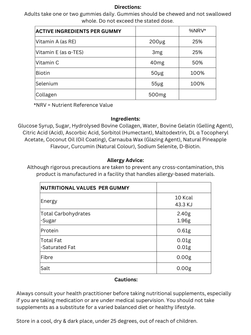 Collagen Gummies x 90